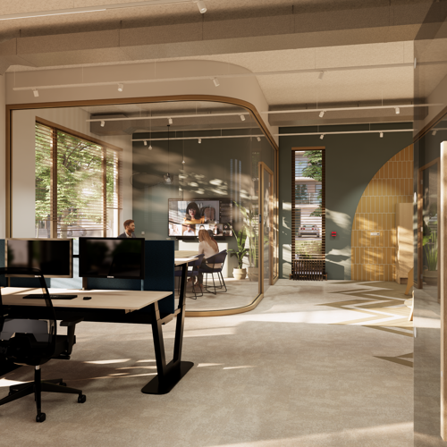 Interieurontwerp kantoor